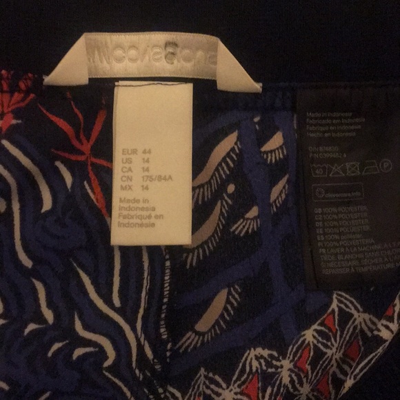 H&M Multicolor Conscious Slacks Trousers Pants - Picture 4 of 12